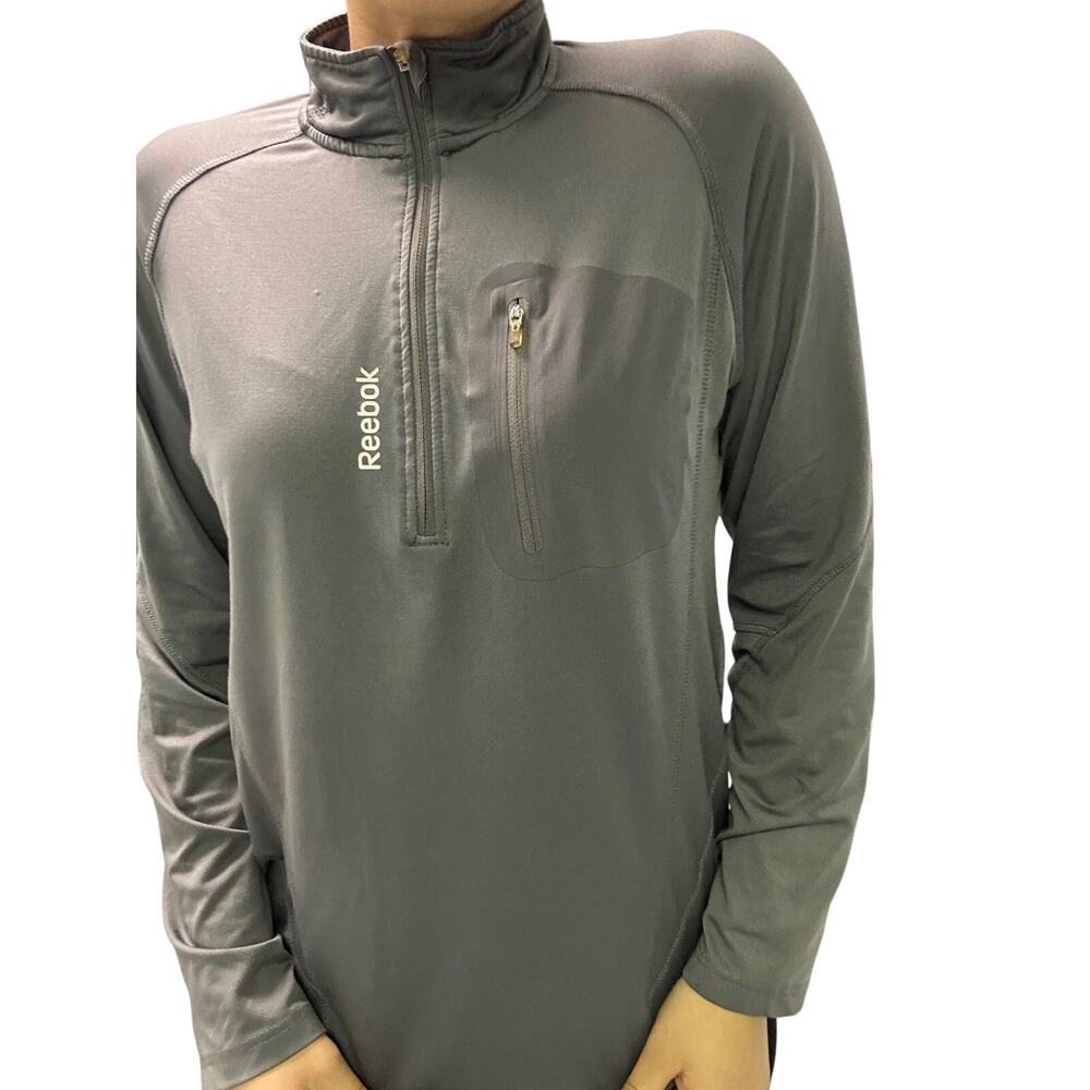 Active Wear Long Sleeve Top grey size M